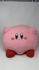 Kirby Of The Stars 13.7" Fluffy Plush Manpuku Round1 NWT