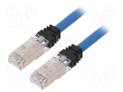 Patch cord RJ45-Stecker,beiderseitig 6a S/FTP,TX6A 10Gig
