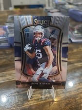 Panini Select Premier Level Hunter Henry #180 New England Patriots 2025 Football