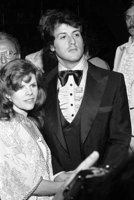 Sylvester Stallone Sasha Czack premiere of FIST LA California Apri- Old Photo 4