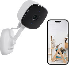 Indoor Security Camera, Baby/Kids/Elderly/Dog/Cat Camera AI Smart Detection