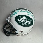Joe Namath, Emerson Boozer & Matt Snell Signed New York Jets Mini-Helmet Beckett