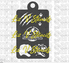 Dinosaur Park Combo Stencil