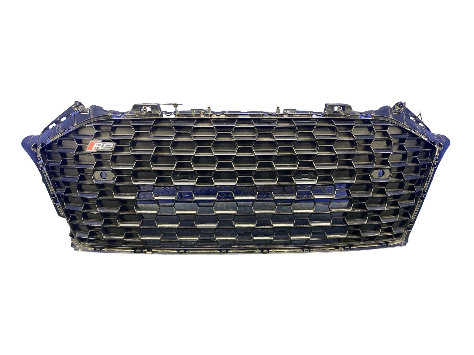 2017-2023 AUDI R8 V10 4S FRONT UPPER CENTER GRILLE COVER PANEL BLACK 4S0853037F