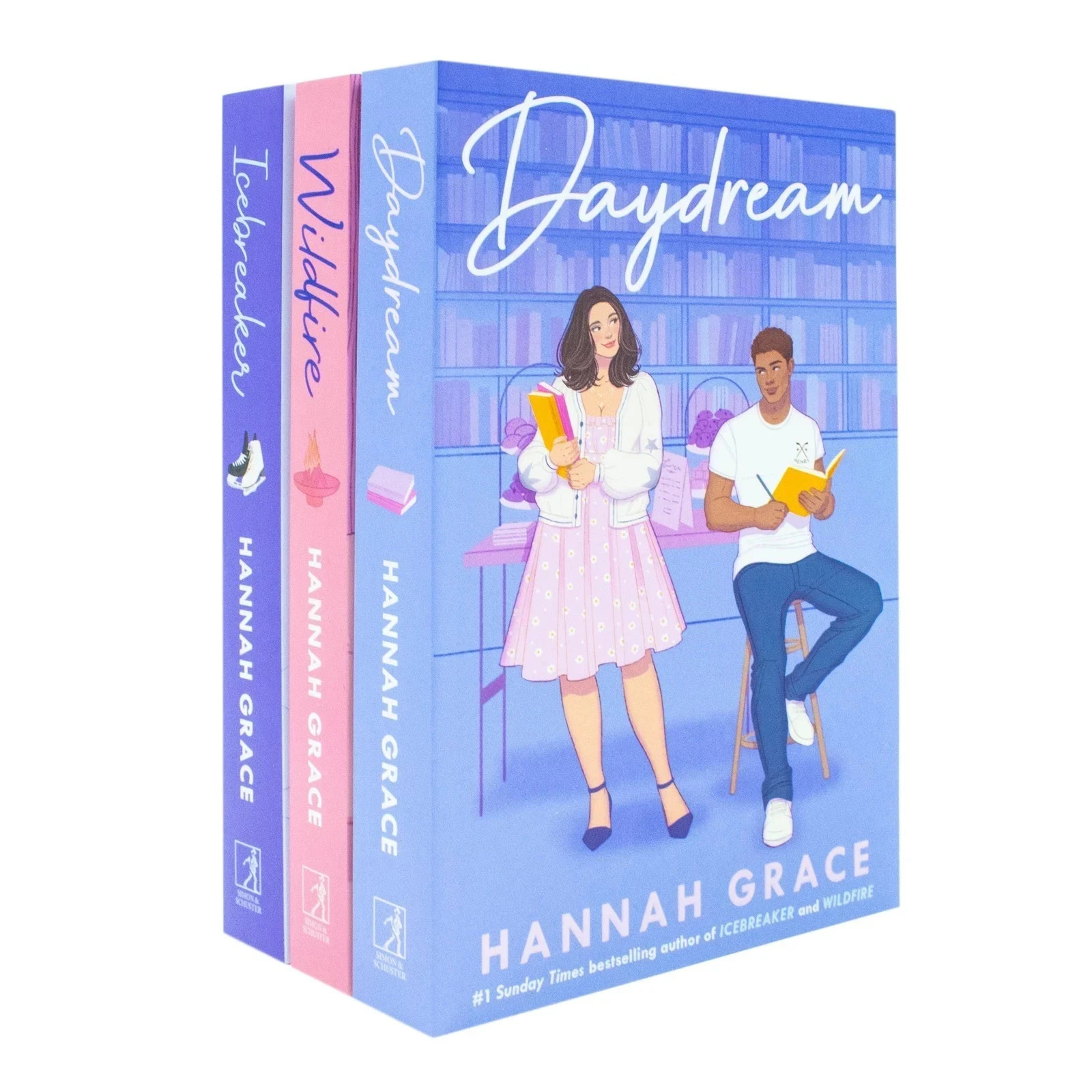The Maple Hills Series Hannah Grace 3 Books Collection Set Icebreaker, Wildfire