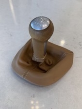 Oem Porsche Tan Sand Leather Shift Knob W Boot Boxster Cayman 911 Oem 2005-2012