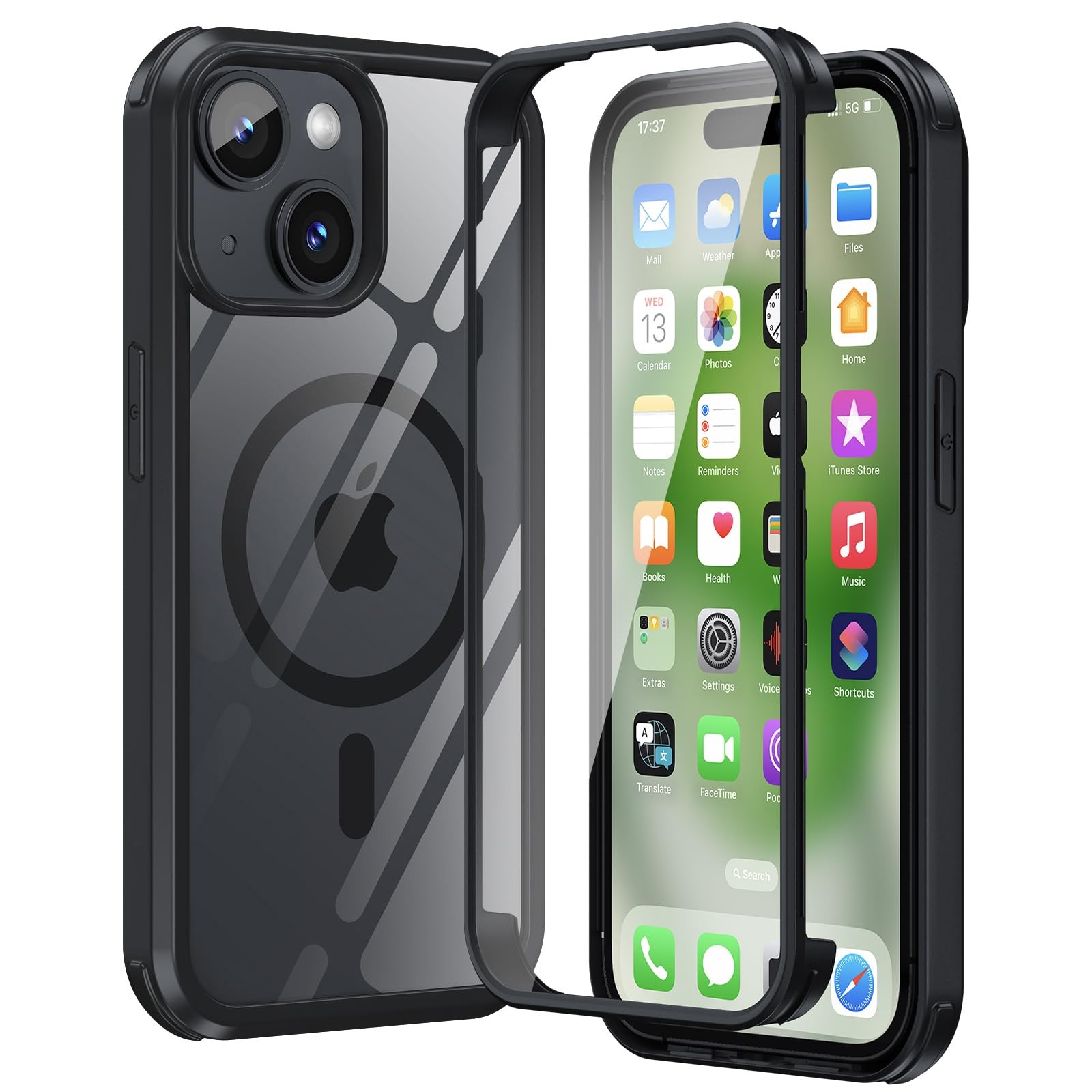 Coque iPhone 15 Transparente Protection Intégrale Premium