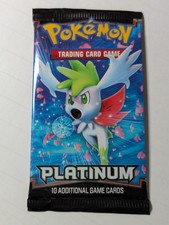Pokemon Platinum Booster Pack Sealed 10 cards Shaymin art