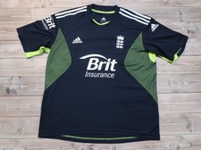 Adidas Jersey England English cricket team Shirt 2010, Men s Size L
