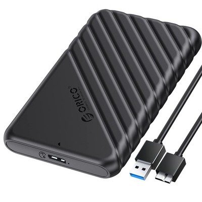 ORICO 2.5 inch External Hard Drive Enclosure USB 3.0 to SATA III for Black