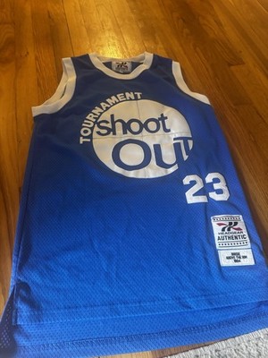 Tournament Shoot Out Headgear Jersey birdie above the rim 1994 #23 sz s blue