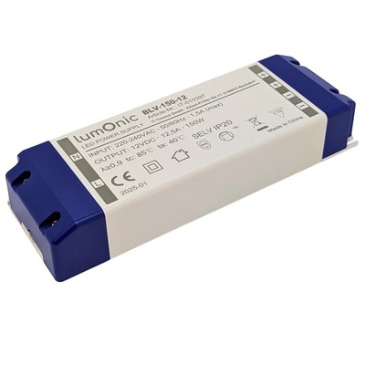 LED Trafo BLV-150-12 12V 150W Input 220-230VAC flimmerfrei & effizient Überlasts