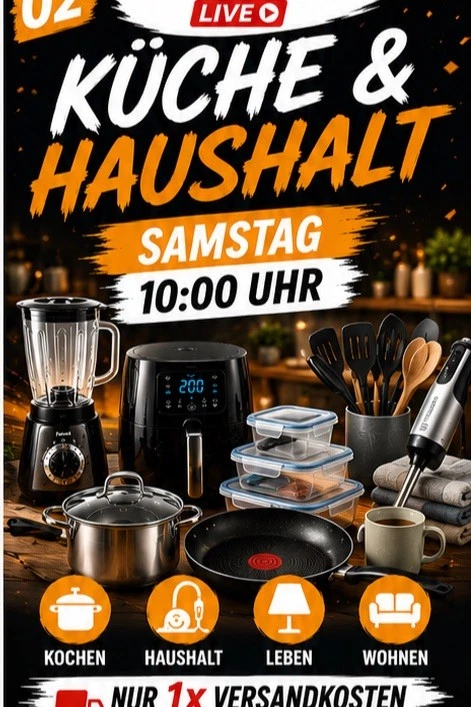 🍳 Lasaro Live | Küche & Haushalt – starke Deals am Samstag