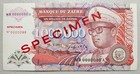 Zaire 1,000,000 Zaires 1993 Specimen Unc