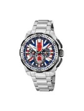FESTINA F20724/A Men's UK Ltd Edition Chrono Bike Union Jack Dial 2 Yr Warranty