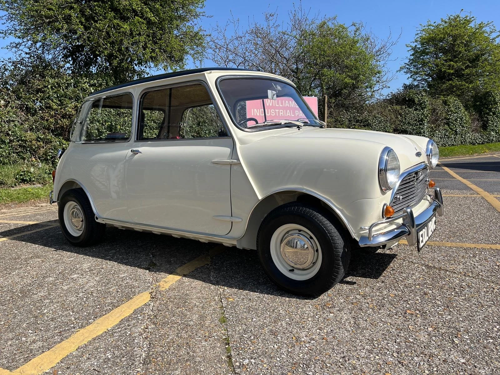 1965 Austin Mini Cooper S MK1 1275cc Old English White Matching Numbers