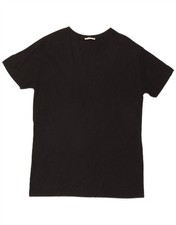 ZARA Womens Oversized T-Shirt Dress UK 10 Small Black Polyester DH24