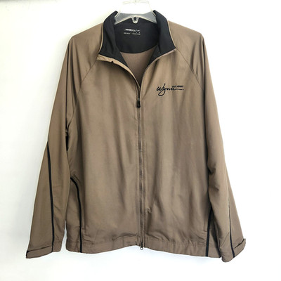WYNN Las Vegas Nike Golf Jacket Men's Large Windbreaker Full Zip Lined