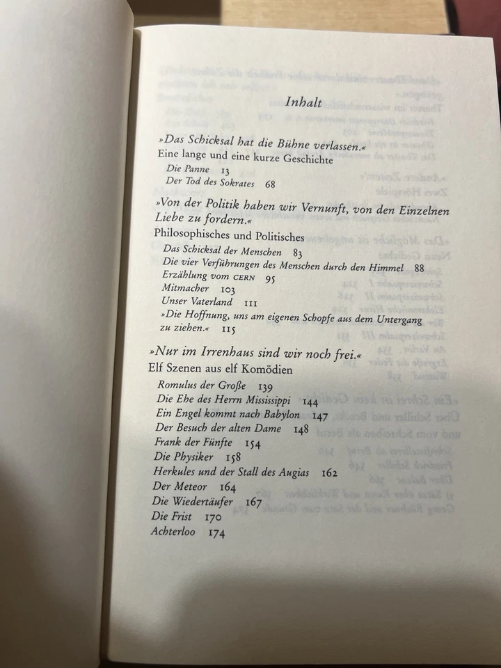 Das Dürrenmatt-Lesebuch - Herausgegeben von Daniel Keel - TB 1991 - Bild 3 von 4