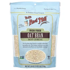 High Fiber Oat Bran Hot Cereal, 18 oz (510 g)