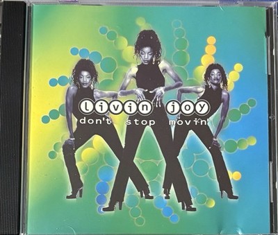 LIVIN' JOY ''DON'T STOP MOVIN''' RARE ORIGINAL 1997 USA CD ALBUM