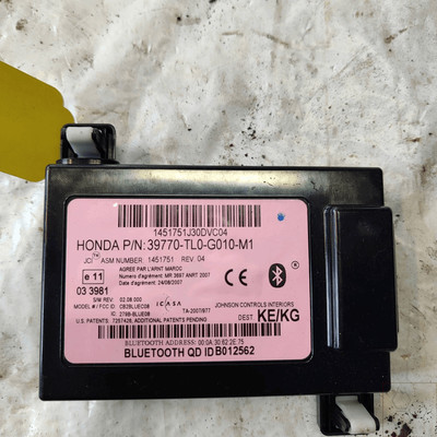 39770TL0G010 Bordcomputer  HONDA ACCORD 8a Serie 2.2 i-DTEC DPF SW 3f03d8