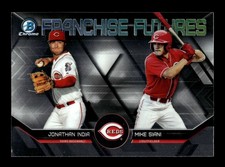 2018 Bowman Draft Franchise Futures Mike Siani Jonathan India #CIN Reds