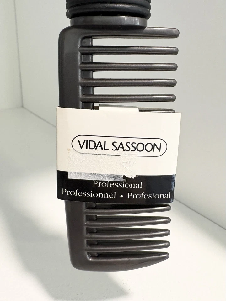 NEW Vidal Sassoon Professional Comb Grip Handle Vintage 1999 - Image 3 of 4