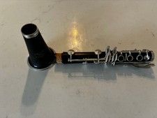 Wood Glory Clarinet Black Body w/ Silver-Tone Keys and Bell no cracks.