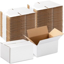 72 Pcs Shipping Boxes Corrugated Cardboard Small Shipping Boxes for Packaging...