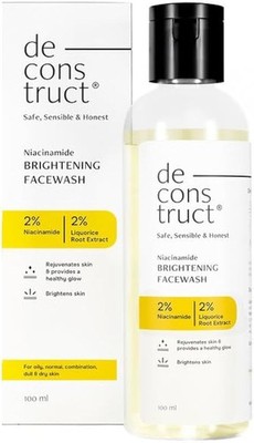 Deconstruct Niacinamide Brightening Face Wash For Glowing Skin 100ml