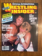 Insider  Wrestling  Magazine Jan/Feb Vol 3 #1 1988 Billy Graham Kevin Sullivan