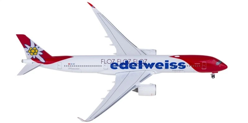for Herpa for Edelweiss Air for Airbus A350-900 HB-IHF 1:500 Airplane Model - Image 2 of 4