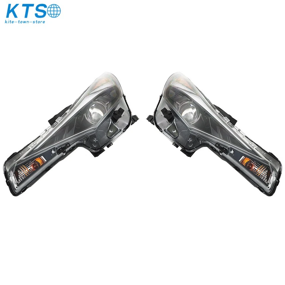 Headlights Fit For Hyundai Elantra 2021-2022 Clear Halogen W/LED DRL Left+Right - Изображение 4 из 4