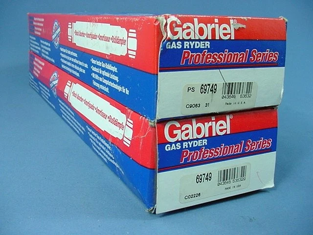 2 Amortiguadores traseros Gabriel para 85-94 Pontiac Grand Am 84-94 Chevy Cavalier Foto 4 de 4