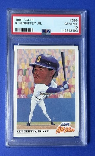 1991 Score Ken Griffey Jr #396 PSA 10 GEM MT