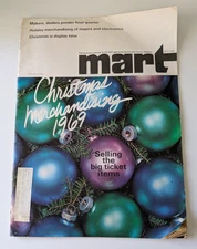 Mart Magazine Xmas 1969 RCA SelectaVision Westinghouse Microwave Sears TV Ads