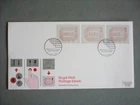 GB DEFINITIVE FDC 1984 FRAMA LABEL 3 1/2P TO 16P SOUTHAMPTON SPECIAL POSTMARK
