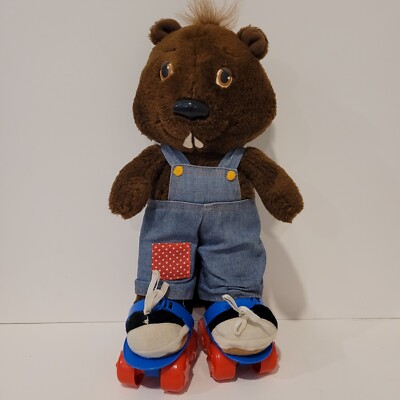 The Get Along Gang 1984 Bingo Bet It All Beaver Tomy with Tag on Roller Skates