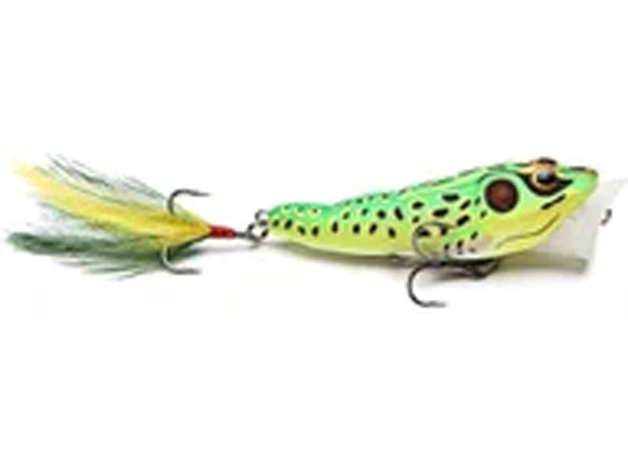 Señuelo de pesca Live Target Frog Topwater Popper (FGP65T) 1/4 oz cualquiera de los 4 colores Foto 3 de 4