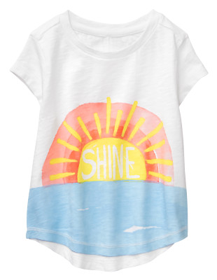 Gymboree nwt Girls sun shine summer shirt  size 18-24 m