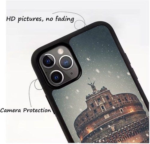 Hard Case For Samsung Galaxy Apple iPhone Castel Sant Angelo Rome - Picture 23 of 25