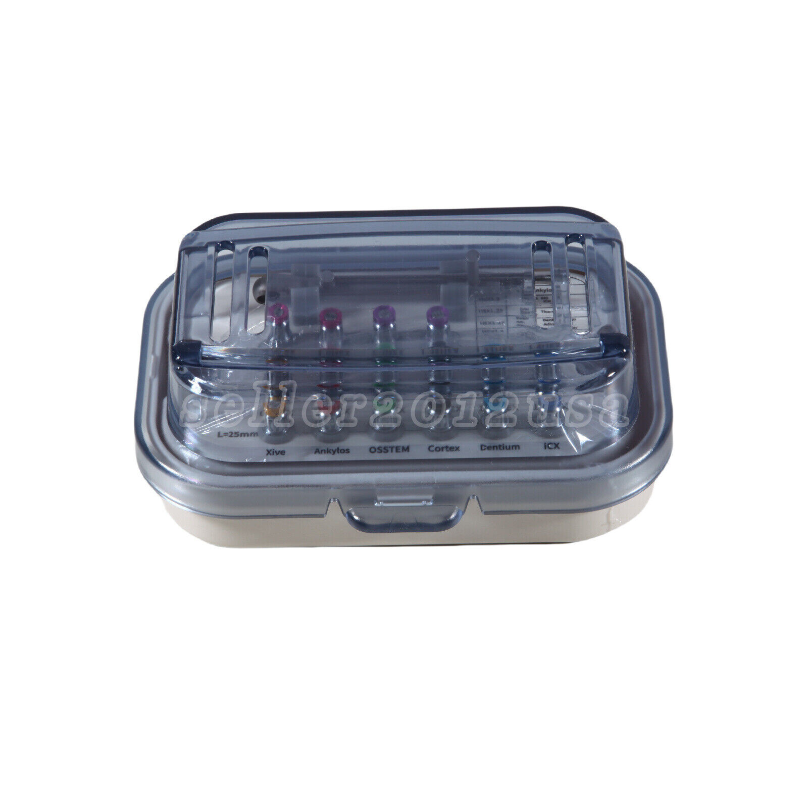 Dental Universal Implant Prosthetic Kit Torque Wrench Screw Drivers Remover Box