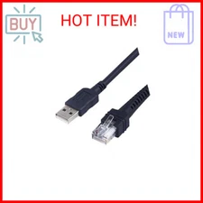 JacobsParts USB Cable 6 Feet for Symbol Barcode Scanner LS2208 LS2208AP LS4208 L
