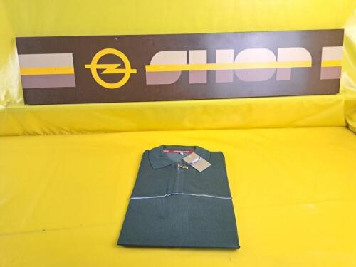 Opel Speedster Collection Polo Shirt T-Shirt Gr. M  grün mit Reißverschluss Orig - Bild 1 von 9