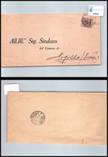 Storia postale Regno VEIII da Verona Ferrovia a Vicenza sassone 137