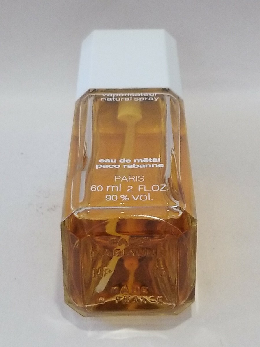 Eau De Metal • Paco Rabanne • 2 FL OZ / 60 ml . VINTAGE | eBay