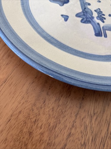 M A Hadley Dinner Plate 11" Stoneware Ceramic Pig - Picture 5 of 5