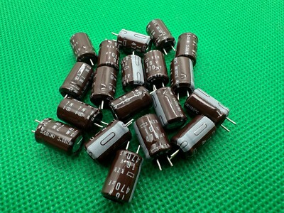 200pcs NIPPON 470uF 16V 8x11.5mm KZH Super Low ESR 16V 470uF  Capacitor (D27)