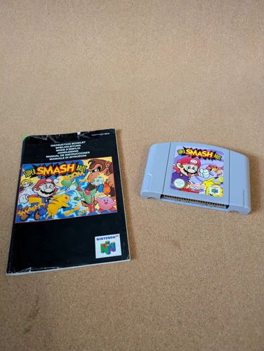 Super Smash Bros. – Nintendo 64 – Originalspiel mit Anleitung – getestet